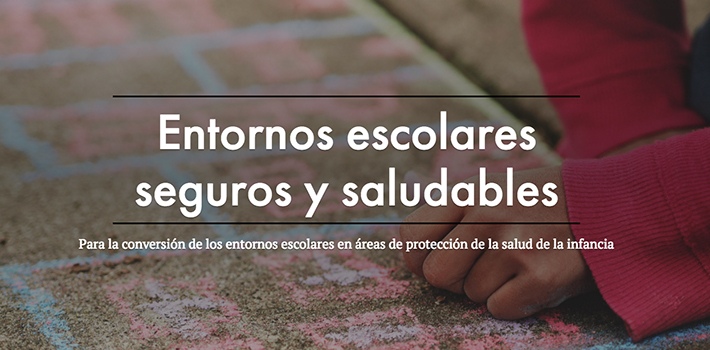 Hacer del entorno escolar un área de protección de la salud de la infancia y asegurar la ampliación del IES Montserrat Caballé