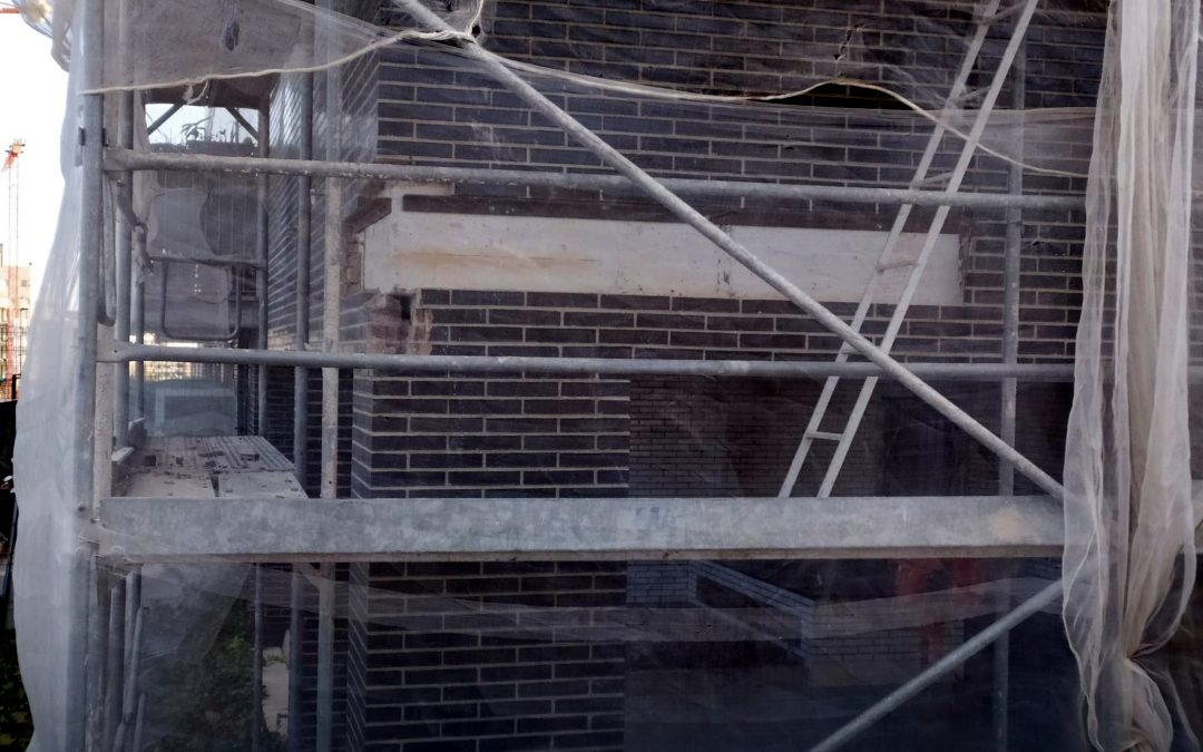 Paralizadas las obras de desperfectos de ‘las 1000 viviendas’