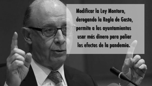 Solicitamos al gobierno de España que suprima la regla de gasto para facilitar la financiación de los ayuntamientos