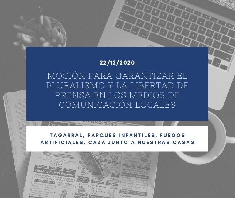 Ganemos pide garantizar recursos económicos a los medios de comunicación local